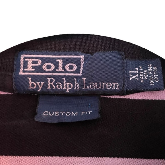 POLO by Ralph Lauren VienrBlack Polo PintaabShirt size XL - Picture 2 of 6